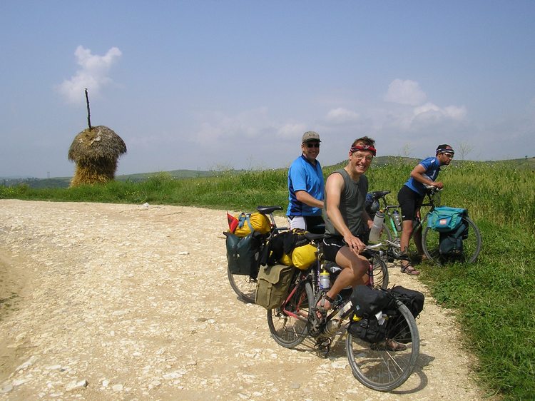 Mijn reisgenoten van links naar rechts:  Marc Dirkx, Marco Duiker en Willem Hoffmans