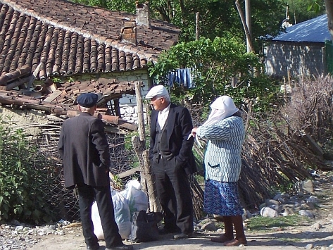 Village scene