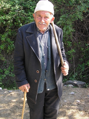 Old man with hat