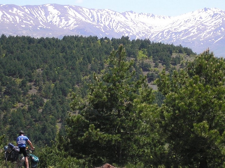 Berglandschap bij Ersekë