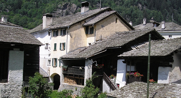 Vicosoprano, Bergell, Zwitserland