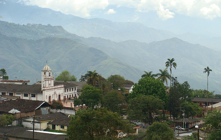 On the route to Popayán