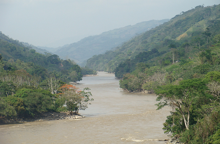 De rivier de Cauca