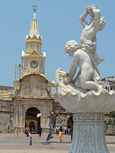 Cartagena, aan de Caribische Zee