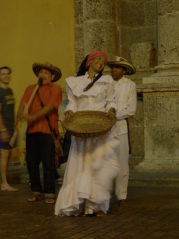Dansers in Cartagena