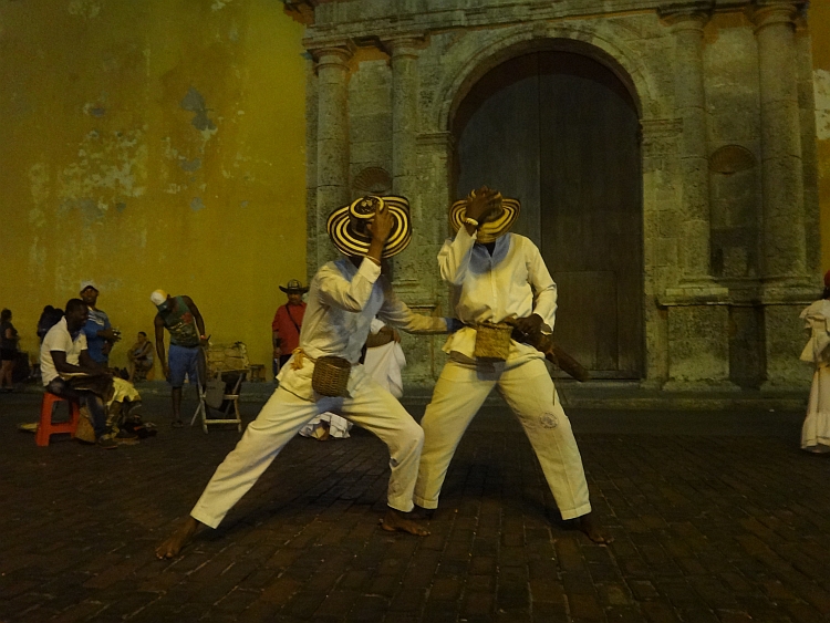 Dansers in Cartagena