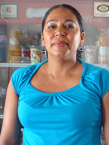 Vrouw in de Istmo de Tehuantepec