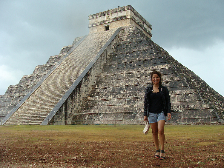 Mayan temple in Chichen Itza