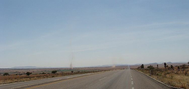 Dust Devils in Central Mexico