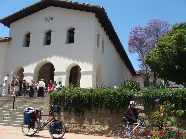 The missionary church of San Luis Obispo