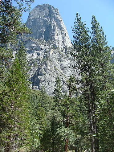 Uitzicht in Yosemite National Park in Californië
