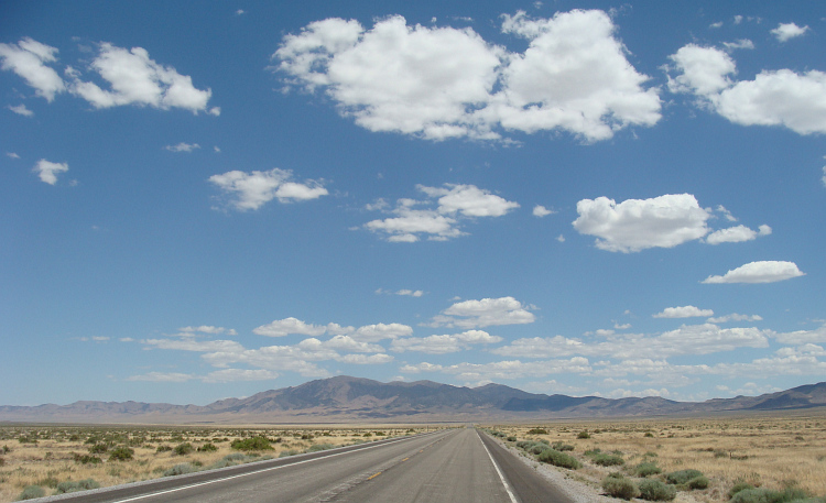 Landscape in Nevada
