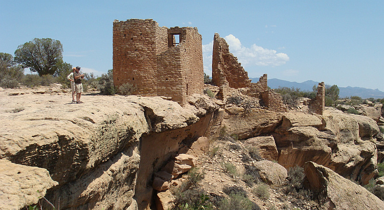 Ancestral pueblo in Hovenweep National Monument