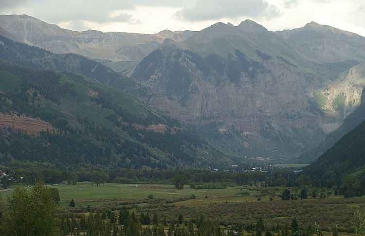 The valley of Telluride