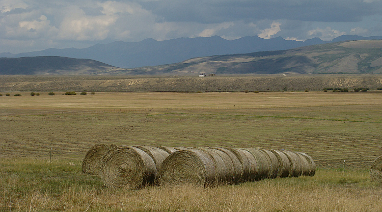 Landschap bij Rand, Colorado