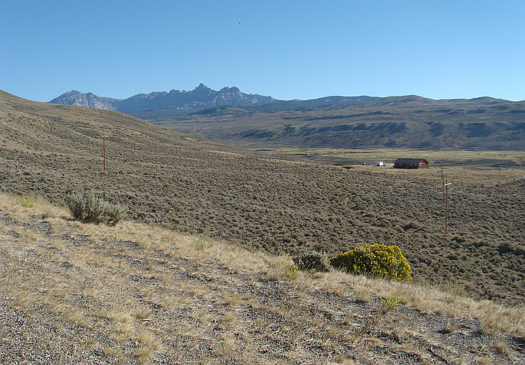 Landscape near Dubois, Wyoming