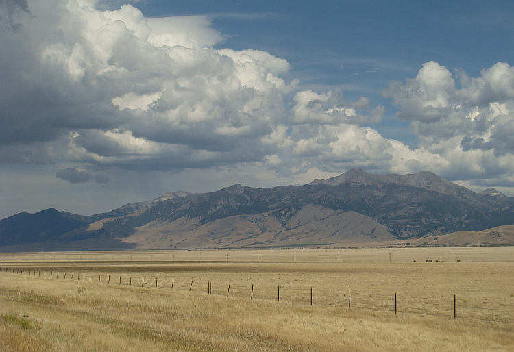 'Big Sky' landscape in Montana