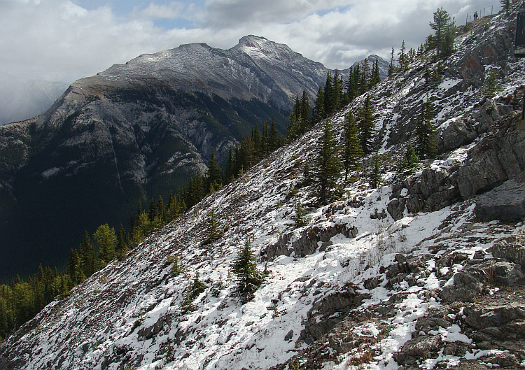 Berglandschap bij Banff