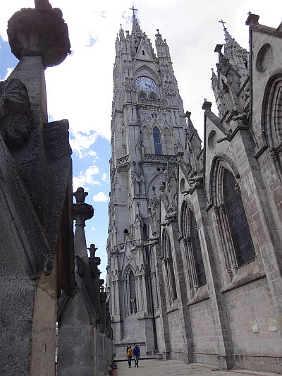 De kathedraal van Quito