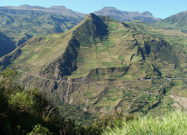 Mountain Landscape at Alausí