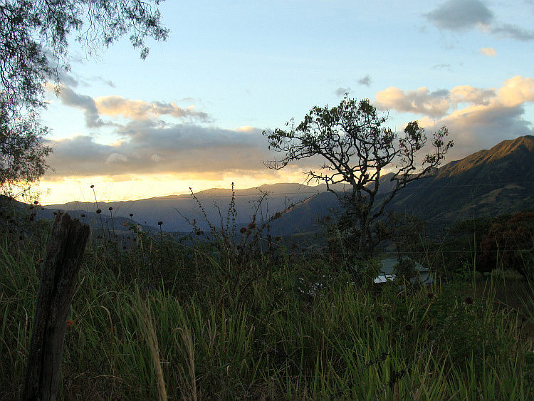 Mountain Landscape between Loja and Macará