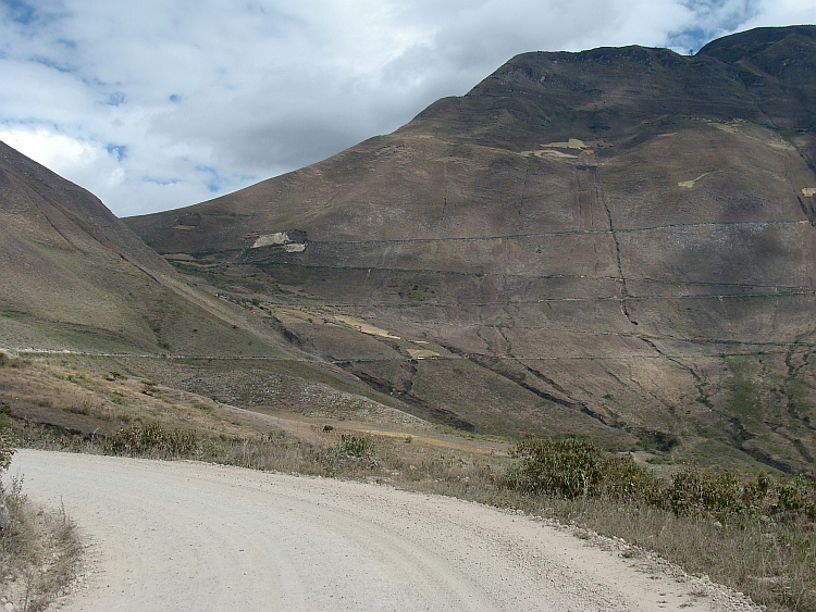 On the climb to Celendín