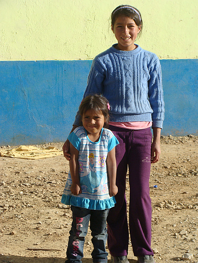 Children in Celendín