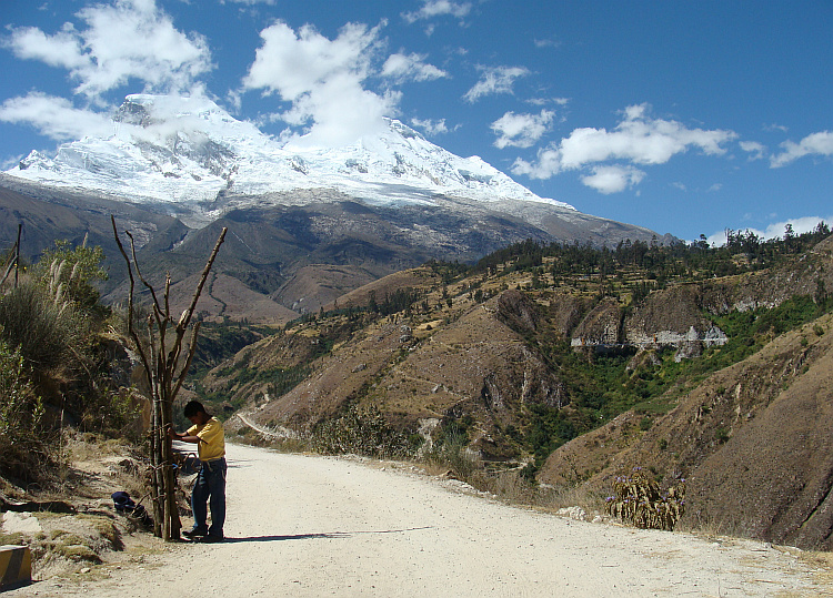De Huascarán in de Cordillera Blanca