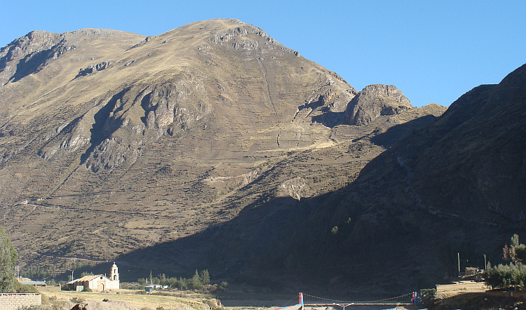 Landschap bij Huancavelica