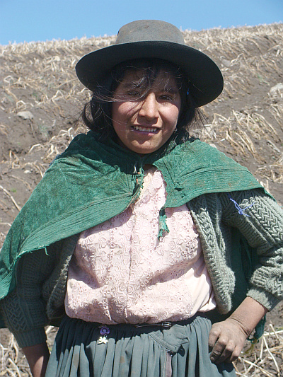 Boerin van de Cordillera