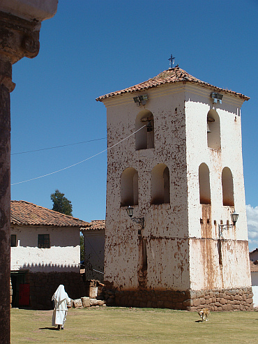 De kerk van Chinchero