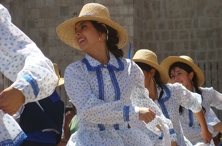Volksdans in Arequipa