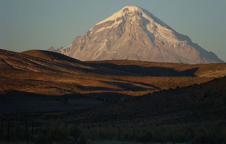 Kampplaats op de Altiplano