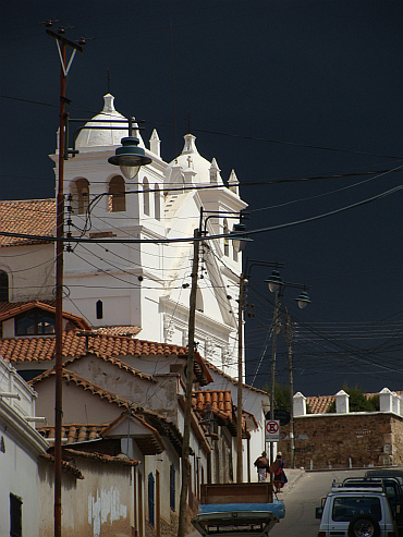 Thunderstorm over Sucre