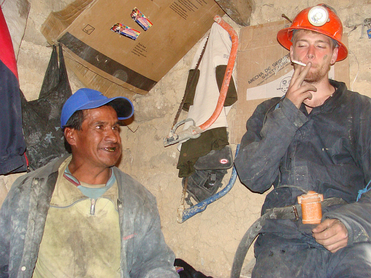 In de mijnen van Potosí