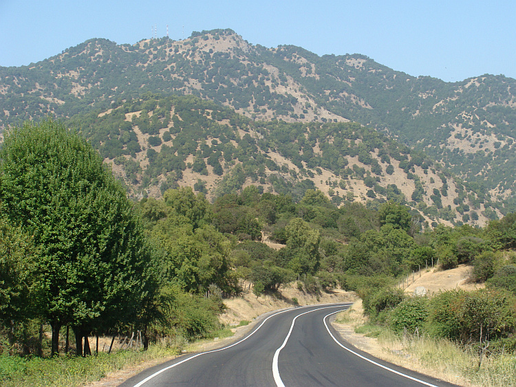 Landscape near Santa Cruz