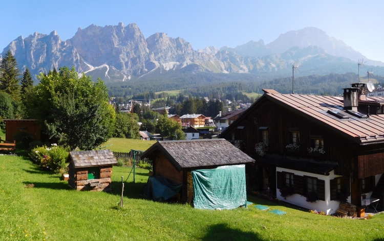 Landschap bij Cortina d'Ampezzo