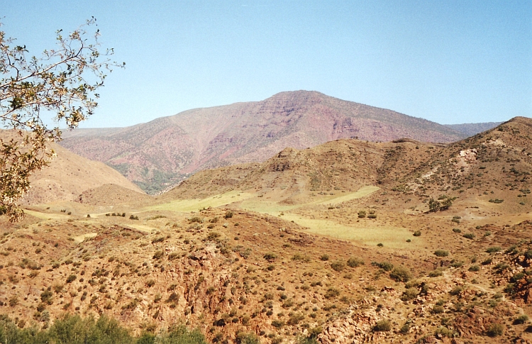 Red mountains, High Atlas