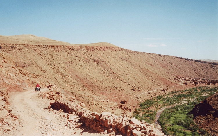 Op de weg naar Ouarzazate