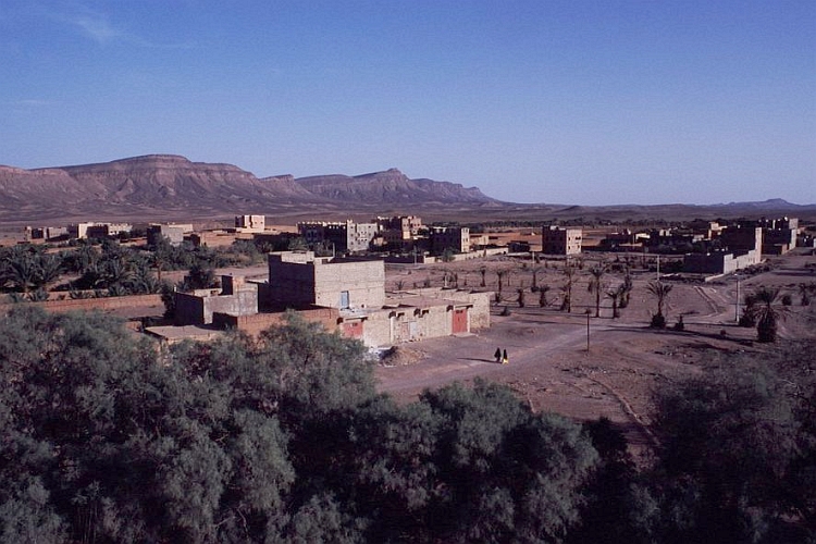 View from hotel room, Alnif