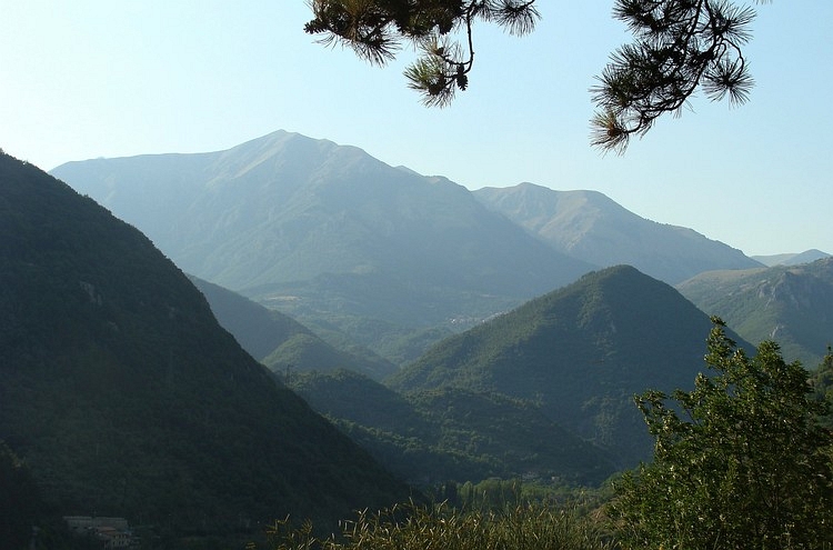 The Apennines near Rieti, Lazio