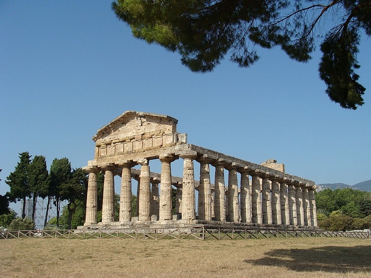 The Greek Temple of Cerere, Paestum