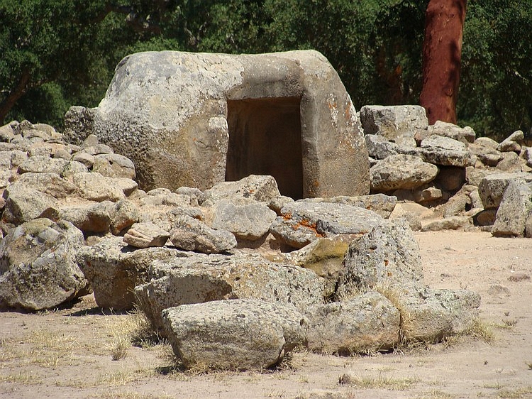 Tomb in Pranu Muteddu