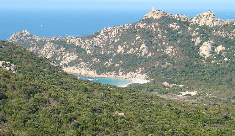 Tussen Bonifacio en Sartène, Corsica