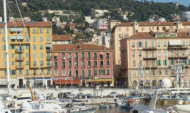 De haven van Nice