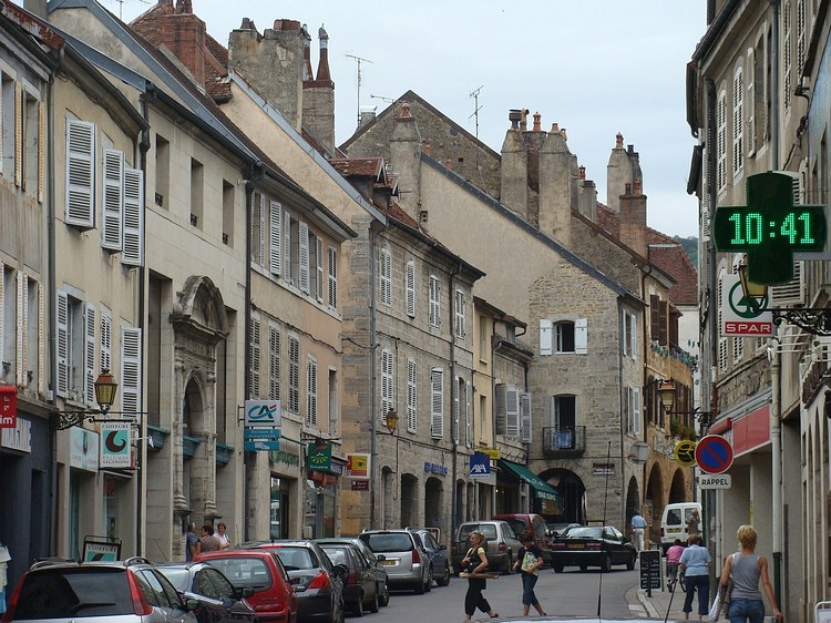 Street scene, Arbois