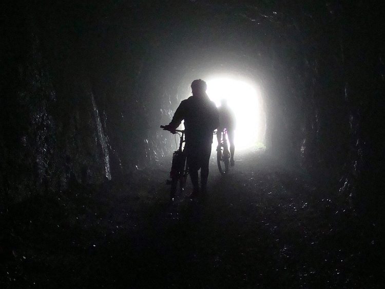 Tunnel under the pass, Monte Tremalzo