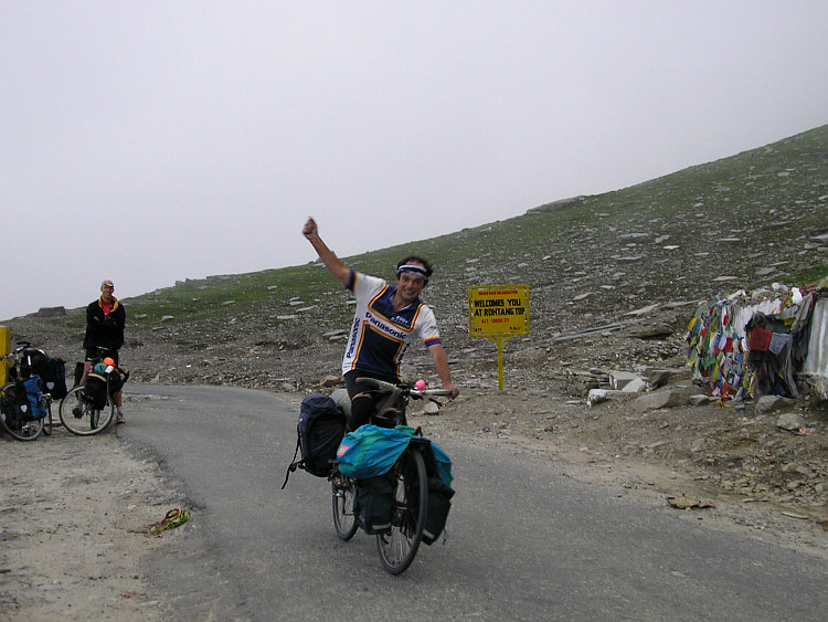 Willem reaches the Rohtang La