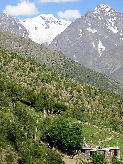 View from the gompa