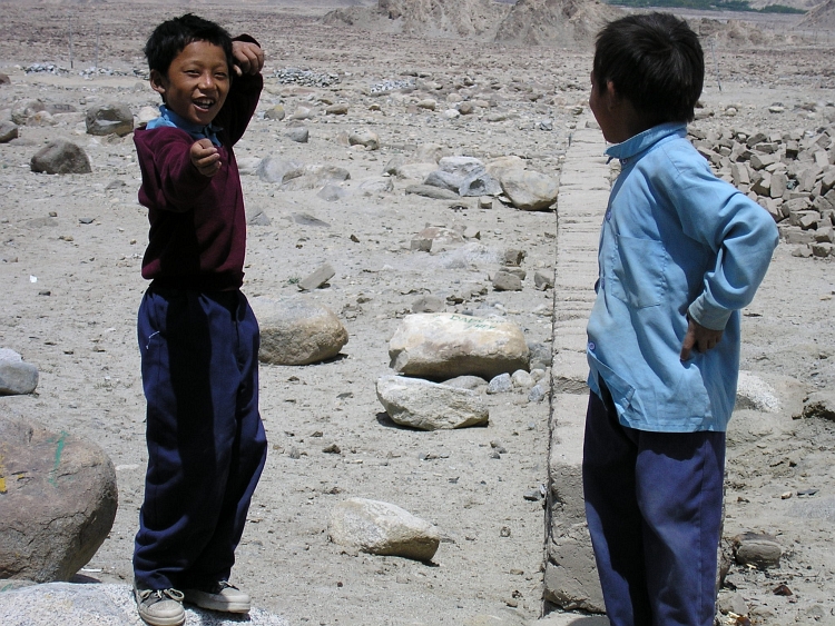 Ladakhi Kinderen
